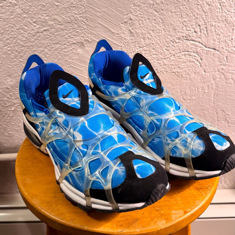 Nike Men's Air Kukini SE Pull On, Coast/Black/Blue Mens Size 8 DV1894-400